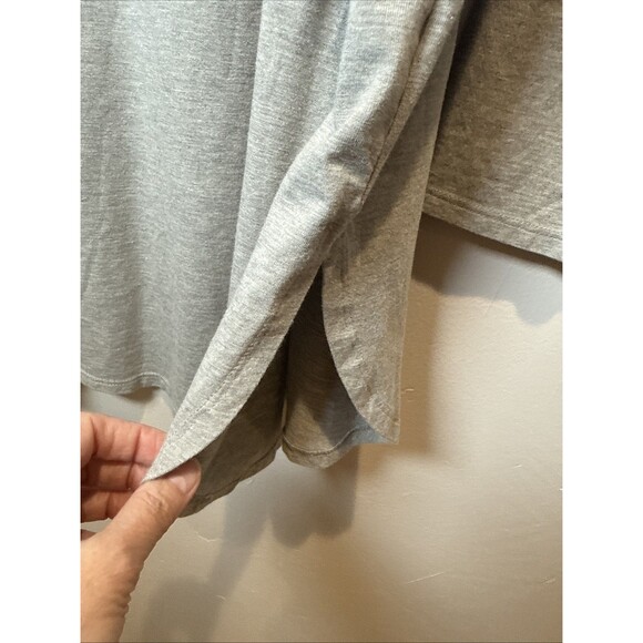 J. Jill Luxe Supima Tunic Gray Women’s Size Large - Picture 5 of 12